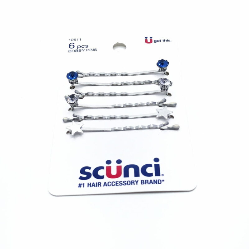Scunci Bobby Pins Hair Accessory 6pcs