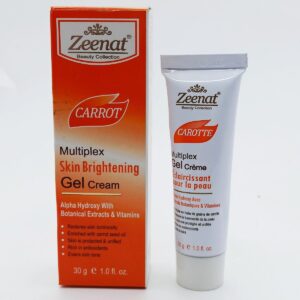 Zeenat Carrot Skin Brightening Gel Cream