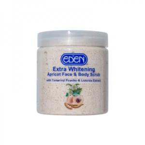 Eden Extra Whitening Apricot Face & Body Scrub