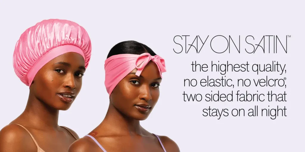 Stay on Satin Hair Bonnet