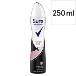 Sure Invisible Pure 48hrs Anti-perspirant Spray for Women | Lami Fragrance