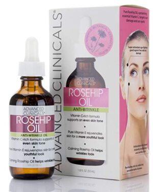 Advanced Clinicals  Rosehip Oil Anti-wrinkle face oil