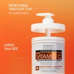 Advanced Clinicals Vitamin C Brightening Cream 454g