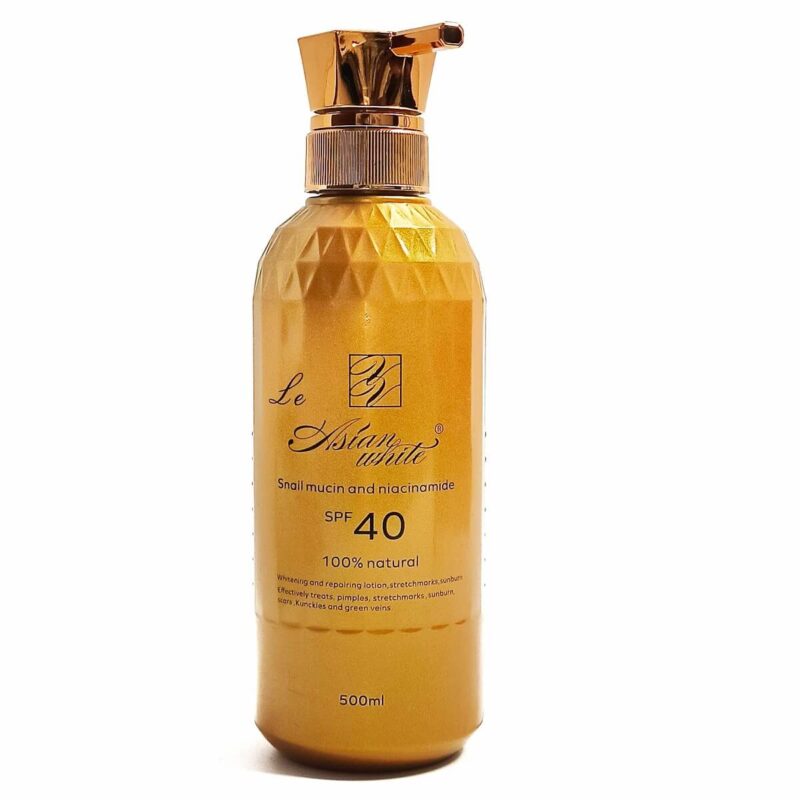 Le Asian White Snail Mucin and Niacinamide Body Lotion 500ml