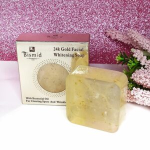 Bismid 24K Gold Facial Whitening Soap