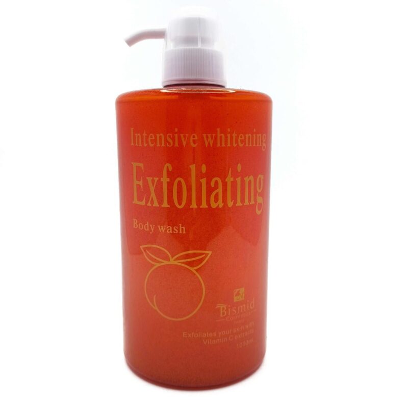 Bismid Intensive Whitening Exfoliating Body Wash Orange 1000ml