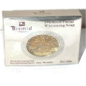 Bismid 24K Gold Facial Whitening Soap - Lami Fragrance