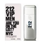 Carolina Herrera Fragrance Silver pack 212 VIP EDT for Men - 100ml