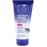 Clean & Clear Skin Care Blackhead Clearing 2-in-1 Wash & Mask