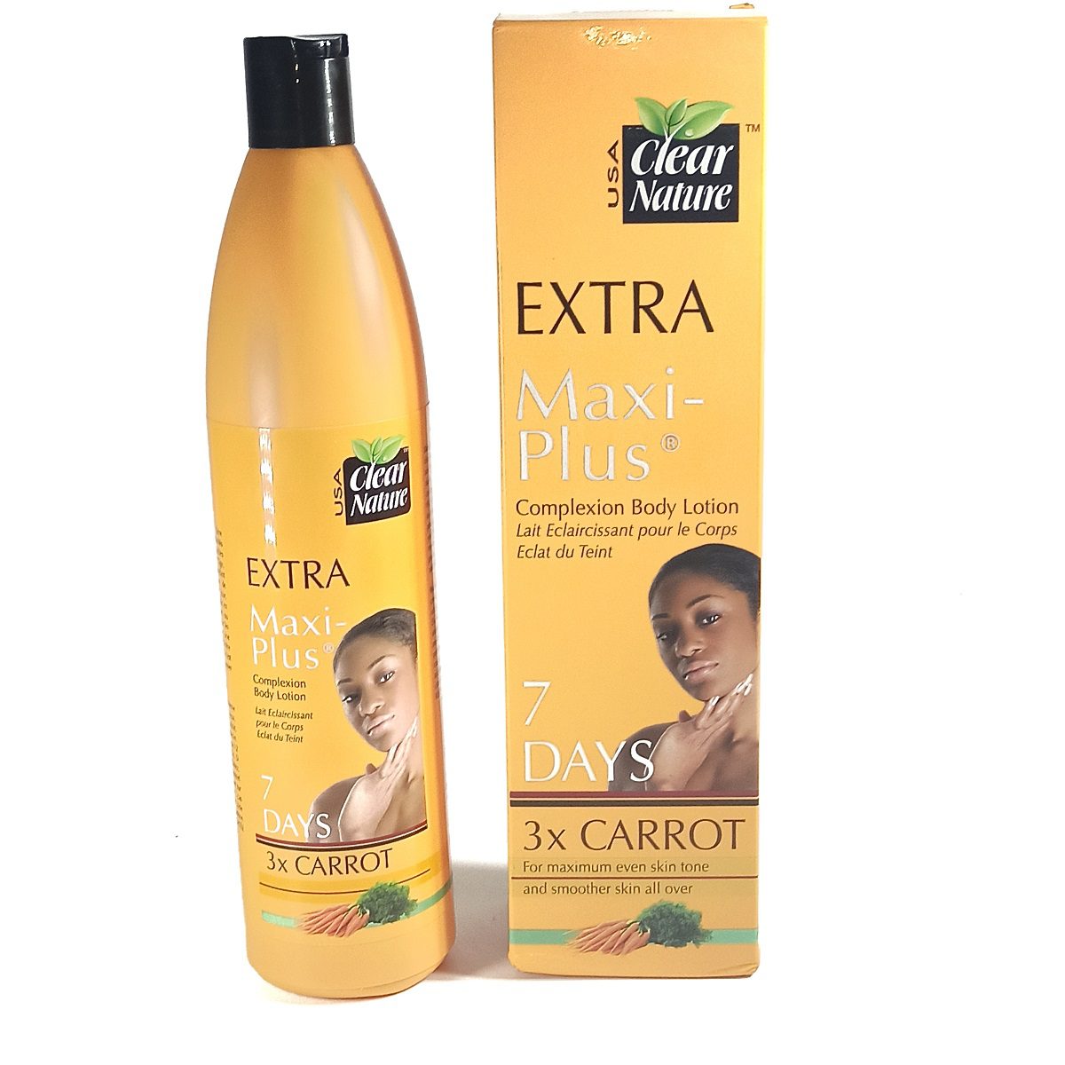 Clear Nature Extra Maxi-Plus 3X Carrot Lotion 500ml | Lami Fragrance