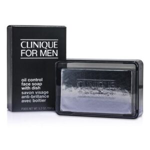 Clinique Skin Care for Men Face Soap with Dish - 150g