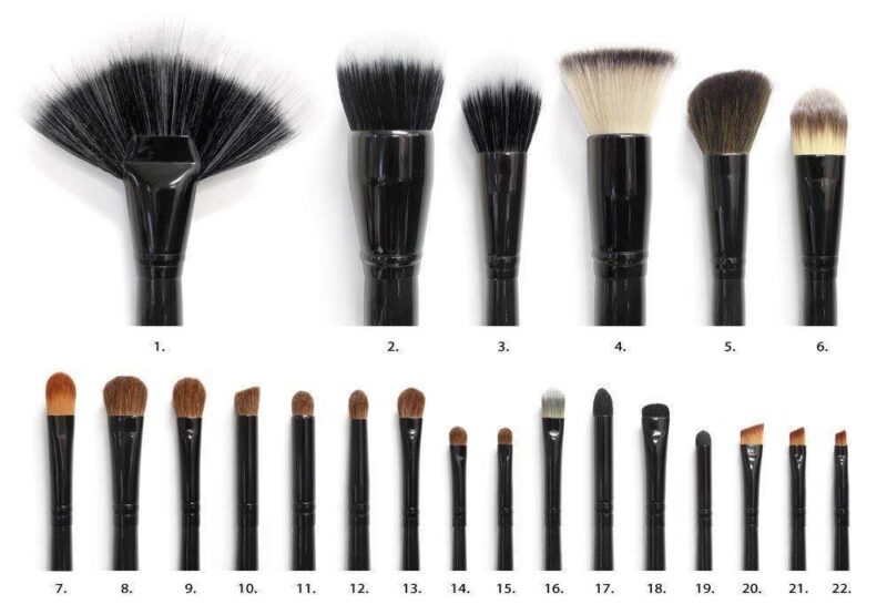 Coastal Scents Make-Up Tool 22 Piece Brush Set