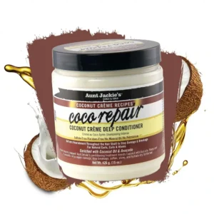 Aunt Jackie's Coco Repair Coconut Creme Deep Conditioner 15oz