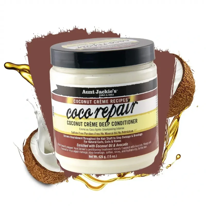 Aunt Jackie's Coco Repair Coconut Creme Deep Conditioner 15oz