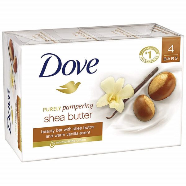 Dove Purely Pampering Shea Butter Soap 4pcs