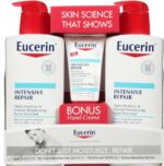 Eucerin Intensive Repair Twin Pack Lotion with Hand Cream