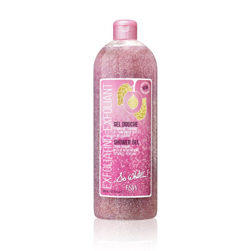 Fair & White So White Exfoliating Shower Gel Tonic Scrub 940ml