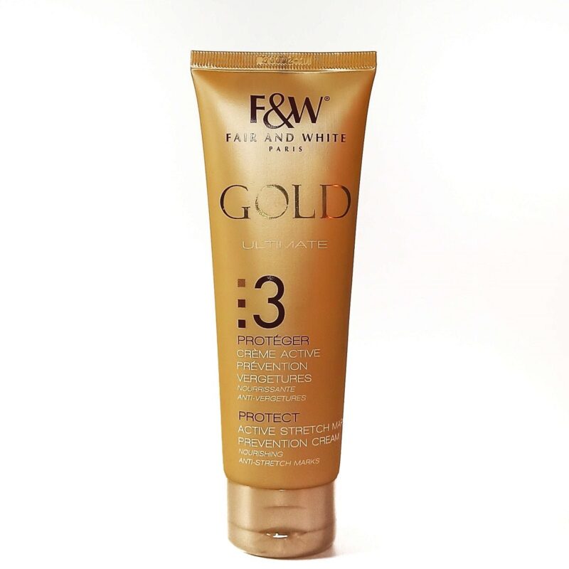 Fair & White Gold 3 Active Stretch Mark Prevention Cream - Lami Fragrance