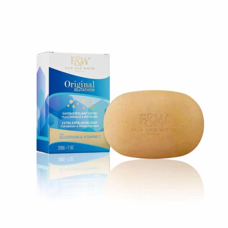 Fair & White Original Glutathione Exfoliating Soap 200g