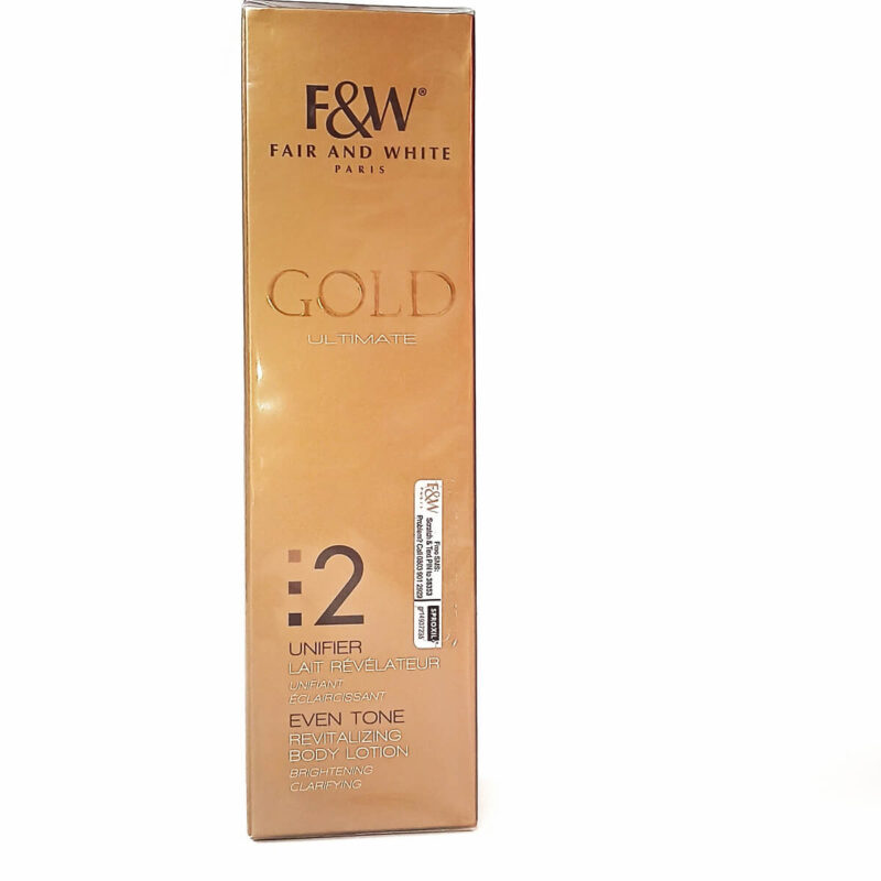 Fair and White Gold 2 Even Tone Revitalizing Body Lotion | Lami Fragrance