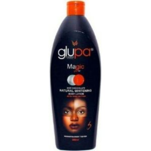 Glupa Skin Care Magic Glow Hot Chocolate Natural Whitening Body Lotion - 600ml