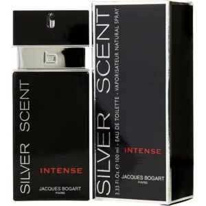 Jacques Bogart Cologne Silver Scent Intense Eau de Toilette for Men 100ml
