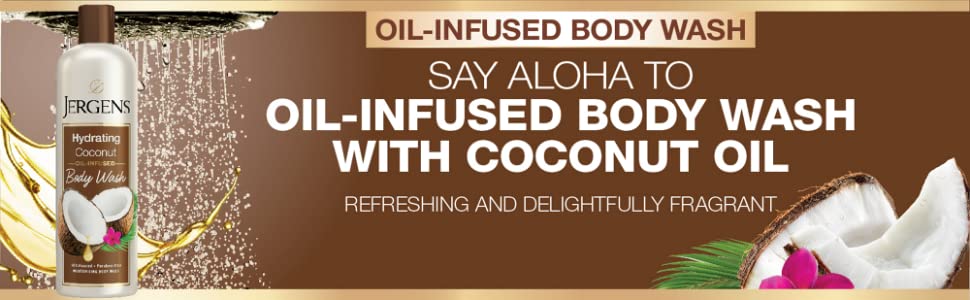 jergens hydrating coconut body wash