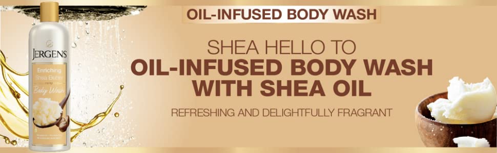 jergens shea butter body wash