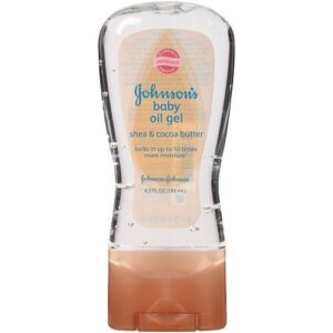 Johnson's Skin Care Baby Oil Gel with Shea and Cocoa Butter 200ml