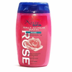 Kuu Spa Rose Salt Scrub Bath 450ml | Lami Fragrance