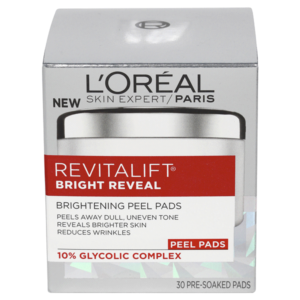 Loreal Revitalift Bright Reveal Pads