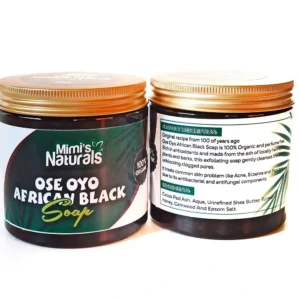 Mimi's Naturals Ose Oyo African Black Soap 500g