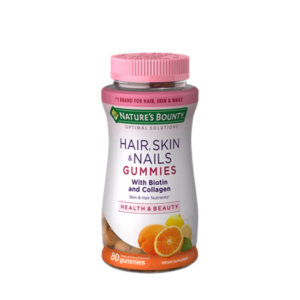 Hair, Skin and Nails Gummies, Orange - 80 Gummies