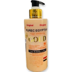 Purec Egyptian Magic Whitening Gold Lotion with Vitamin C & Turmeric 300ml