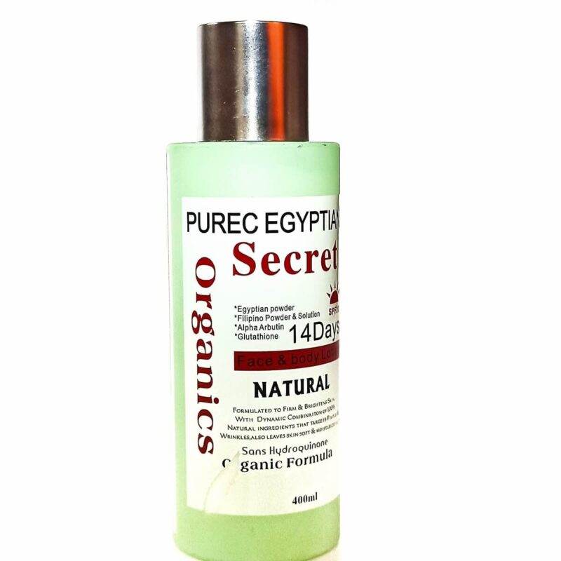 Purec Secret Organics Natural Face and Body Lotion | Lami Fragrance