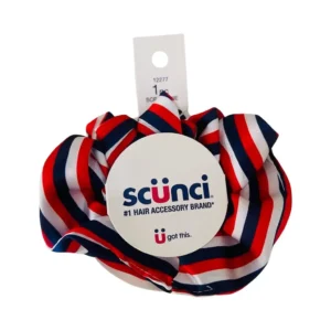 Scunci Hair Scrunchie/Ruffle - Red