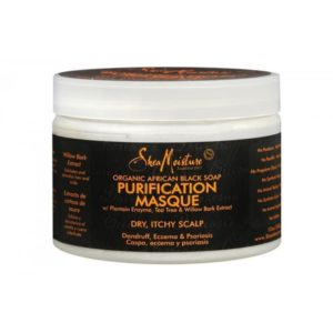 Shea Moisture Hair Care African Black Soap Purification Masque 340g