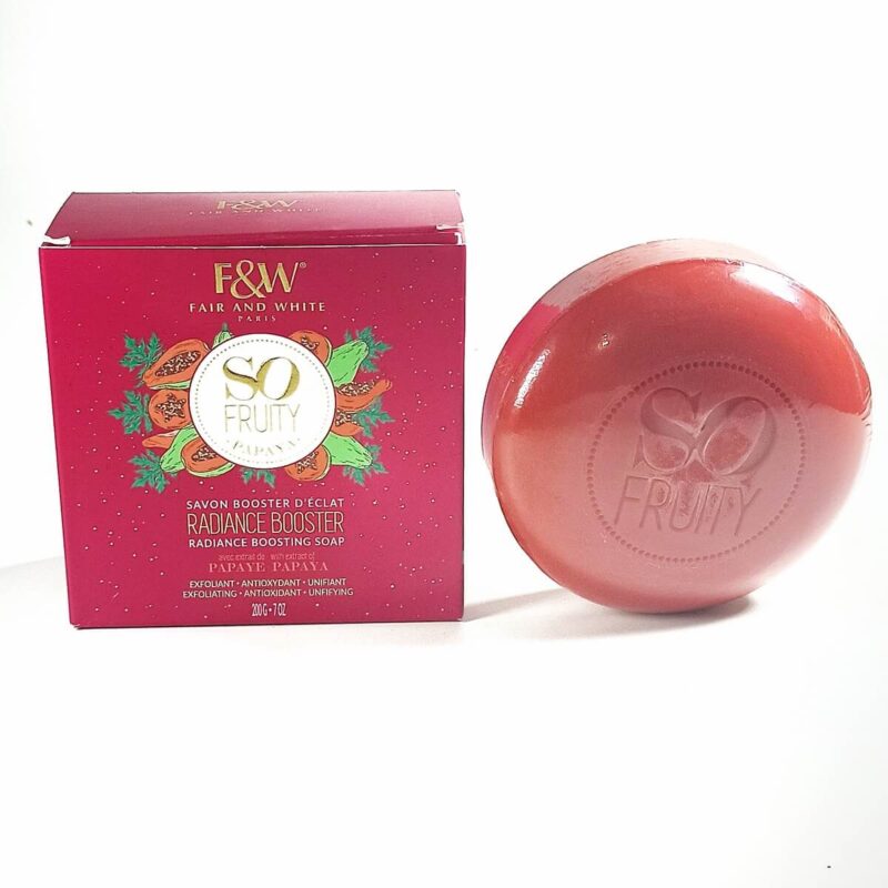 Fair & White So Fruity Radiance Booster Papaya Soap | Lami Fragrance