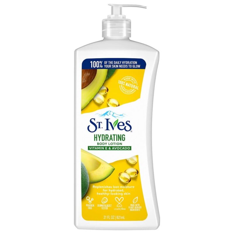 St. Ives Hydrating Body Lotion with Vitamin E and Avocado | Lami Fragrance