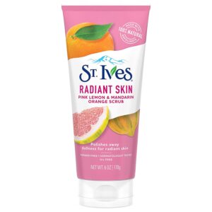 St. Ives Radiant Skin Scrub, Pink Lemon & Mandarin 170g