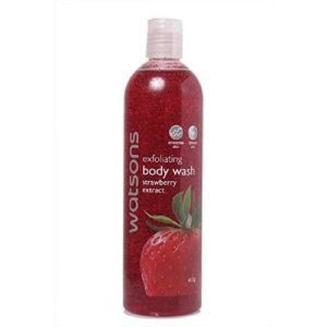 Watsons Skin Care Exfoliating Body Wash Strawberry Extract 410g