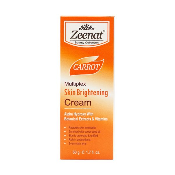 Zeenat Carrot Multiplex Skin Brightening Cream