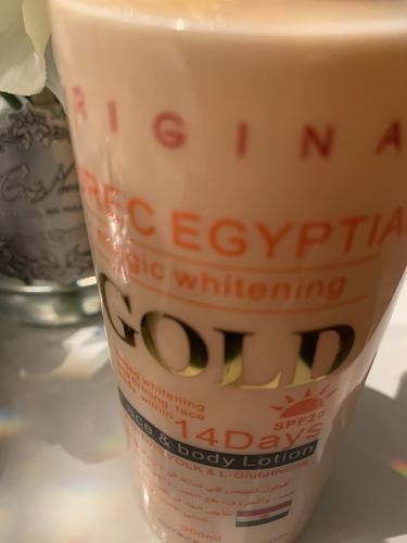 Purec Egyptian Magic Whitening Gold Lotion 300ml photo review