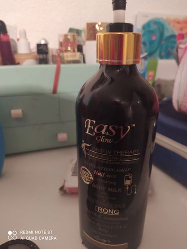Easy Glow Half Cast Whitening Body Milk 500ml photo review