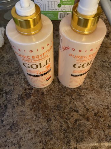 Purec Egyptian Magic Whitening Gold Lotion 300ml photo review
