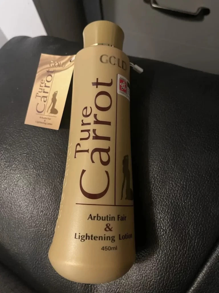Pure Carrot Gold Arbutin Fair Lightening Lotion 450ml photo review