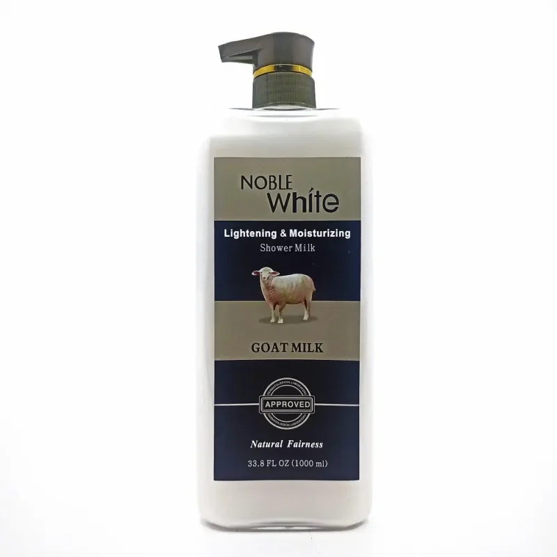 Noble White Goat Milk Shower Milk 1000ml