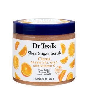 Dr Teal's Shea Sugar Scrub with Citrus and Vitamin C 538g