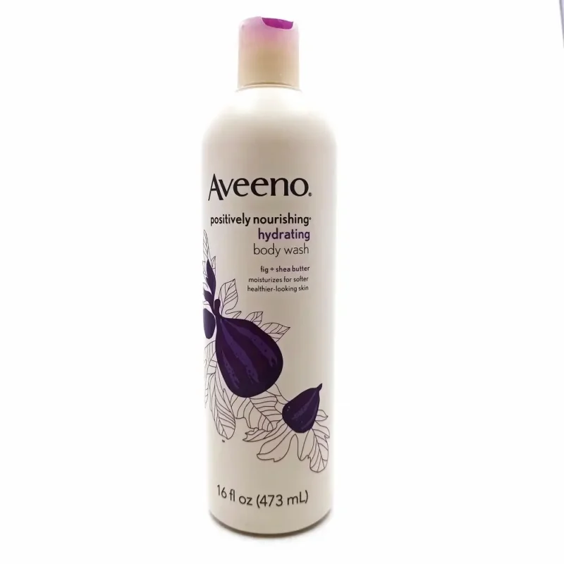 Aveeno Positively Nourishing Hydrating Body Wash 473ml