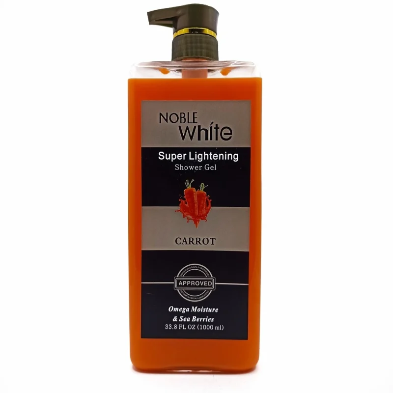 Noble White Super Lightening Carrot Shower Gel 1000ml